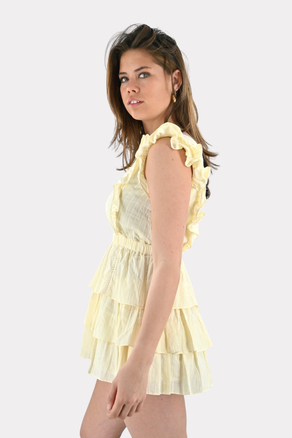 Reef dress - pale yellow - Fashiontiger 6