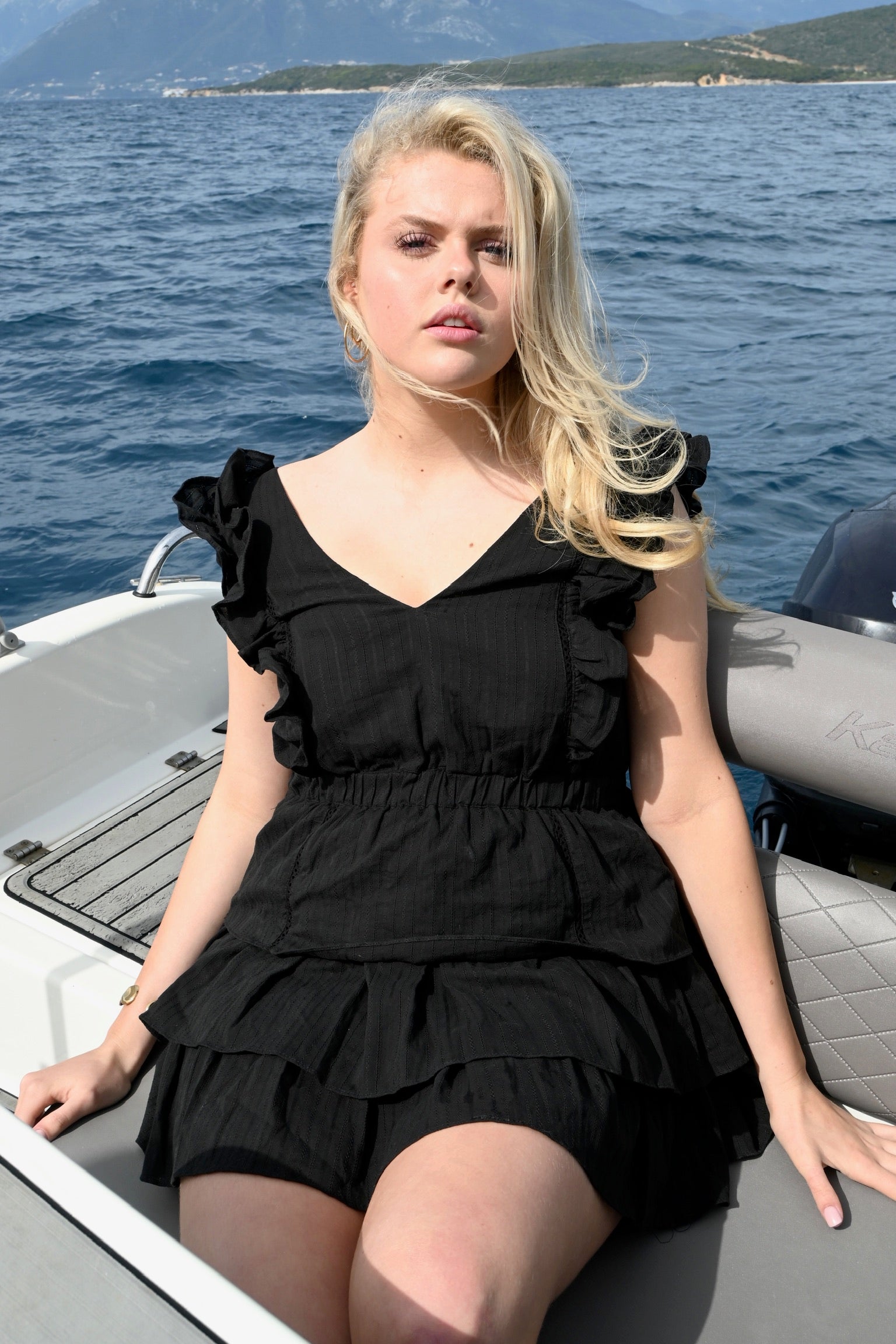 Reef dress - zwart - Fashiontiger 2