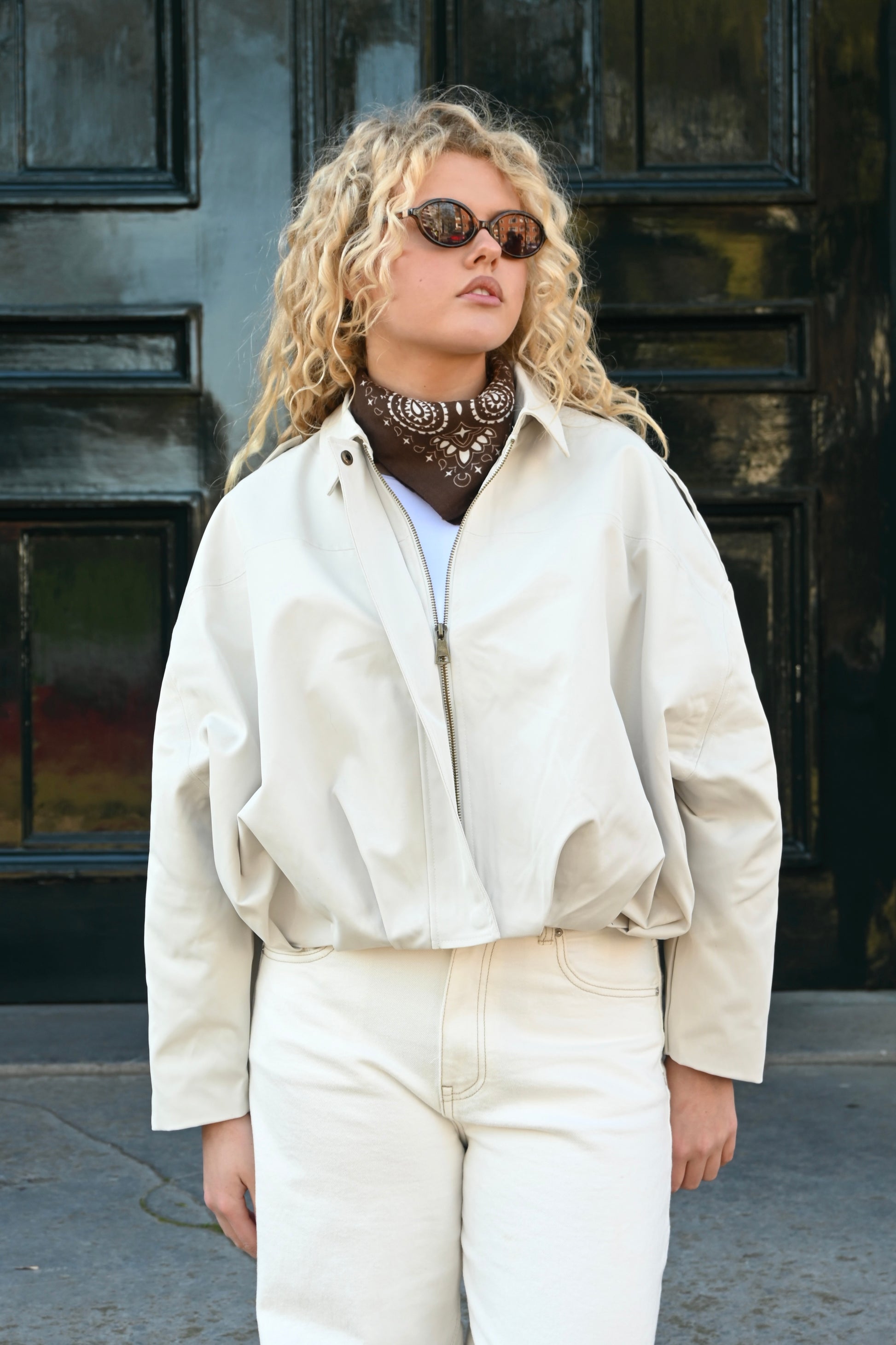 Saar jacket trenchcoat - beige - Fashiontiger 7