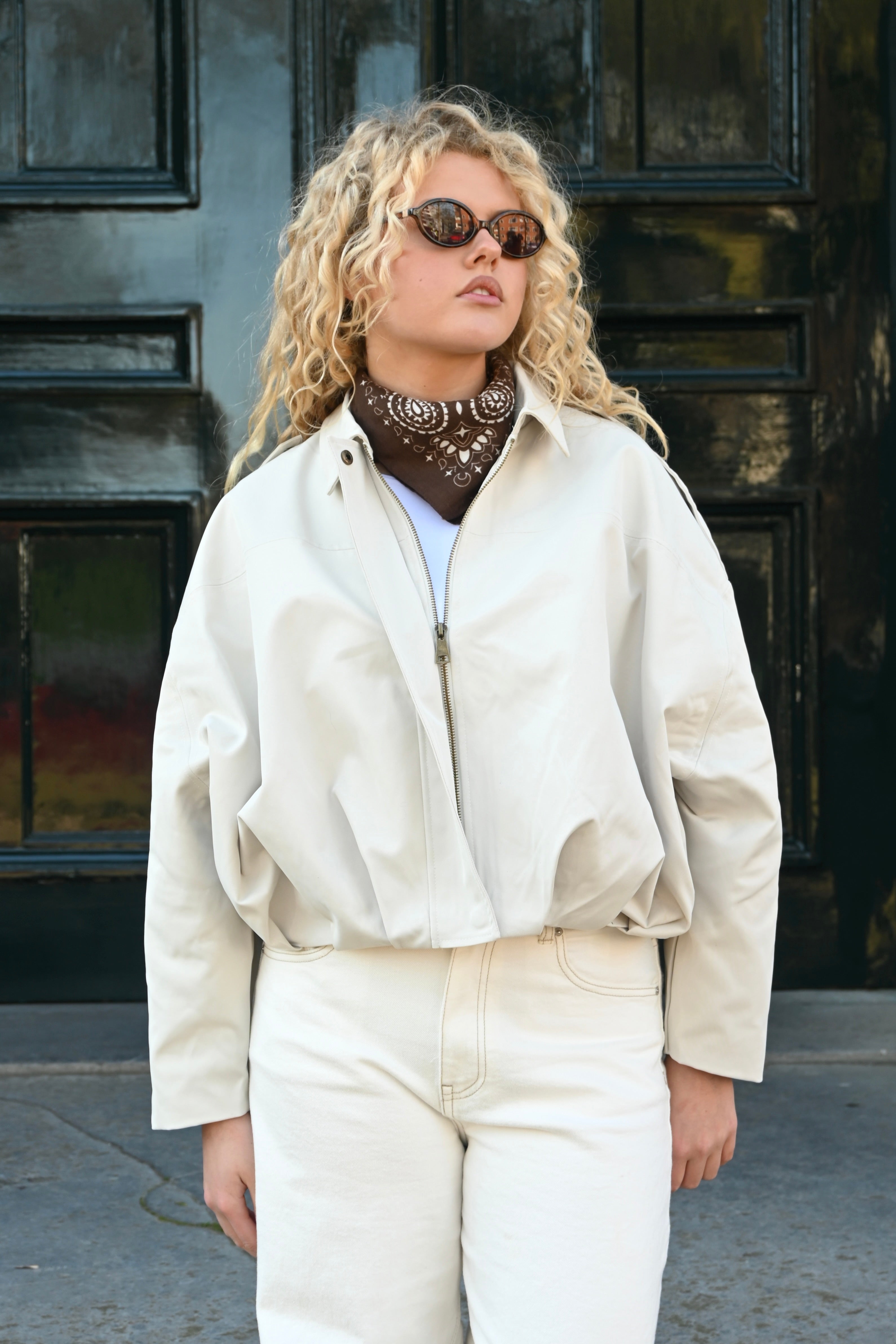 Saar jacket trenchcoat - beige - Fashiontiger 7
