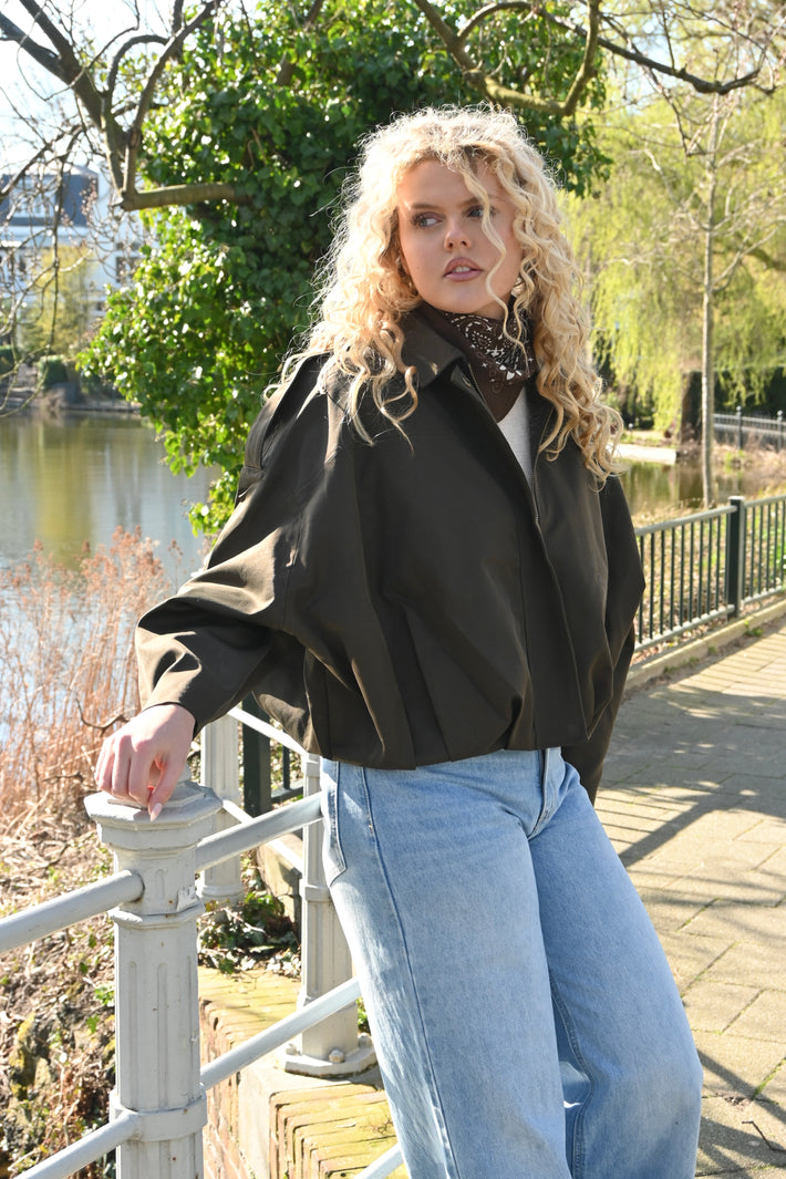 Trench-coat Saar - marron - Fashiontiger