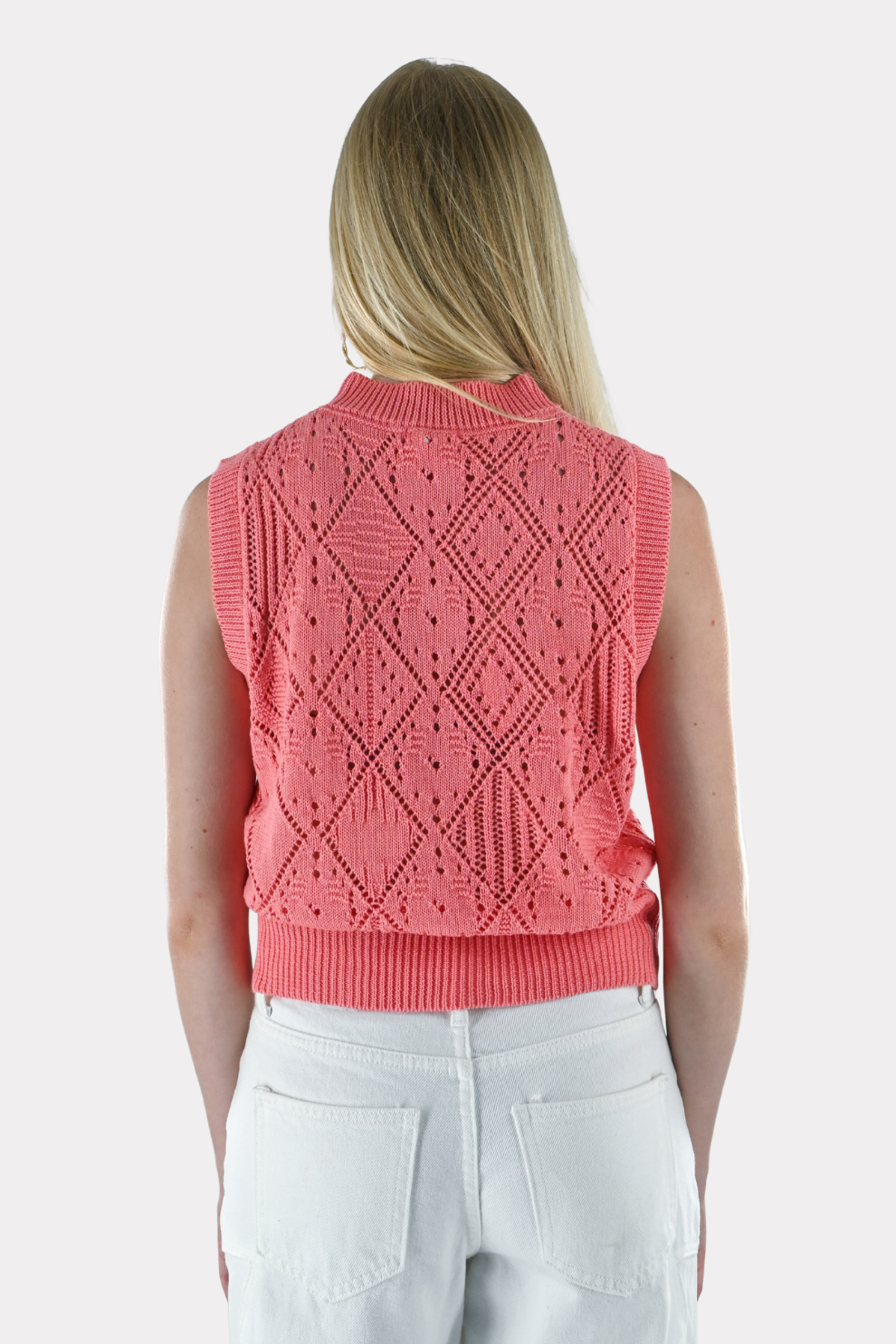 Seashell top - roze - Fashiontiger 4