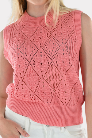 Top coquillage - rose - Fashiontiger 5