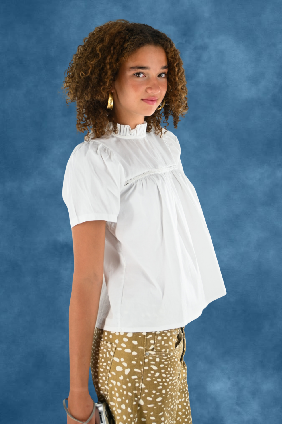 Serena blouse - wit - Fashiontiger 6