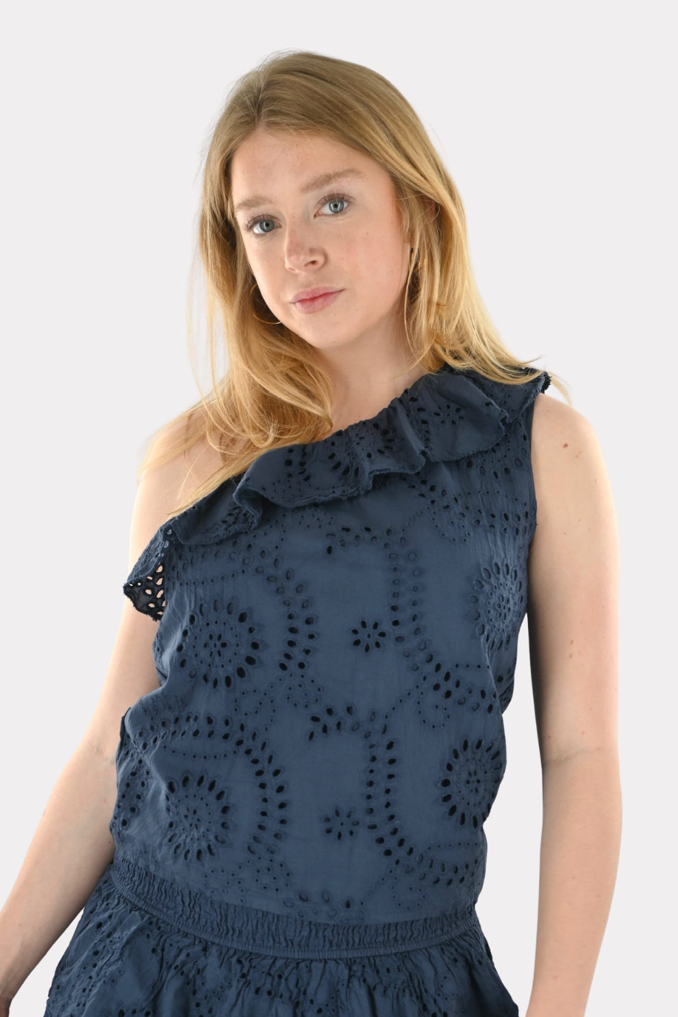 Soft wave top - navy - Fashiontiger 5