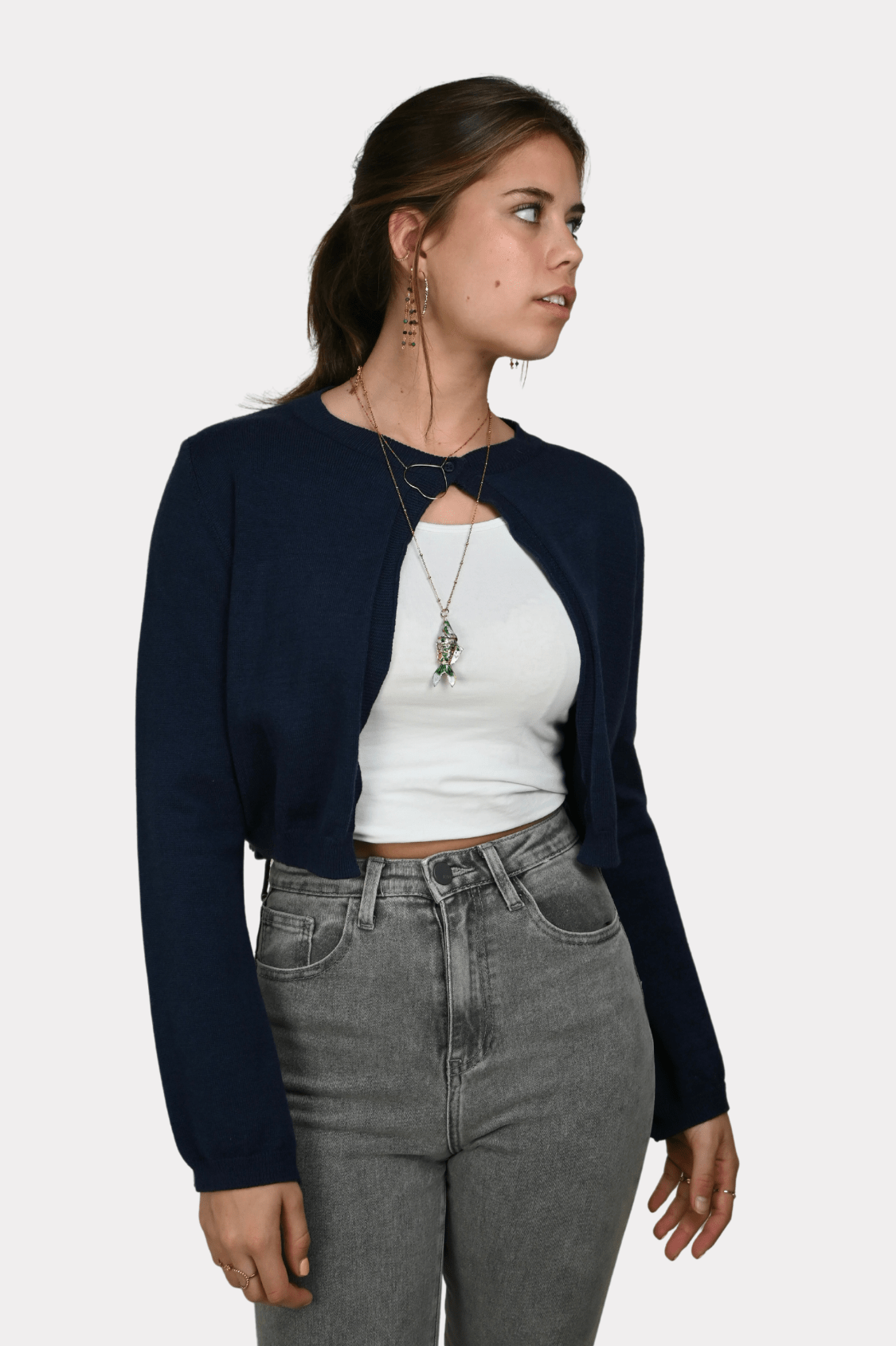 Sophie cardigan - navy - 3