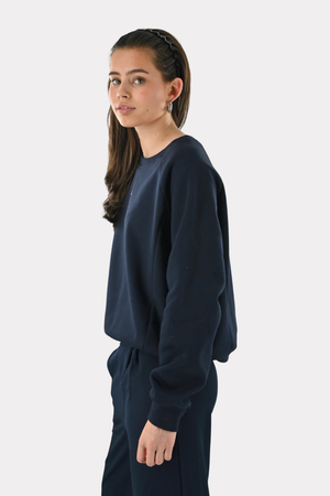 Tiger Sweatshirt mit Rundhalsausschnitt - Marineblau - Fashiontiger 2