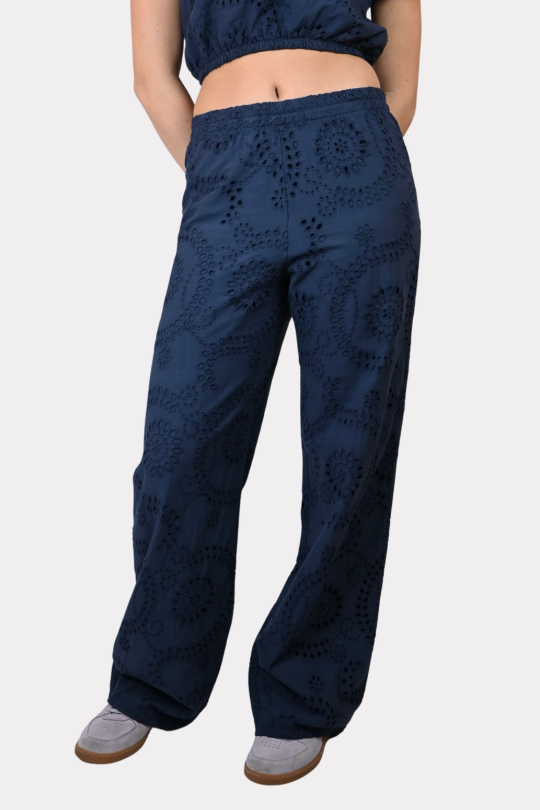 Valencia pants navy Fashiontiger 2