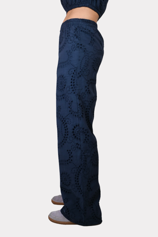 Valencia pants navy Fashiontiger 3