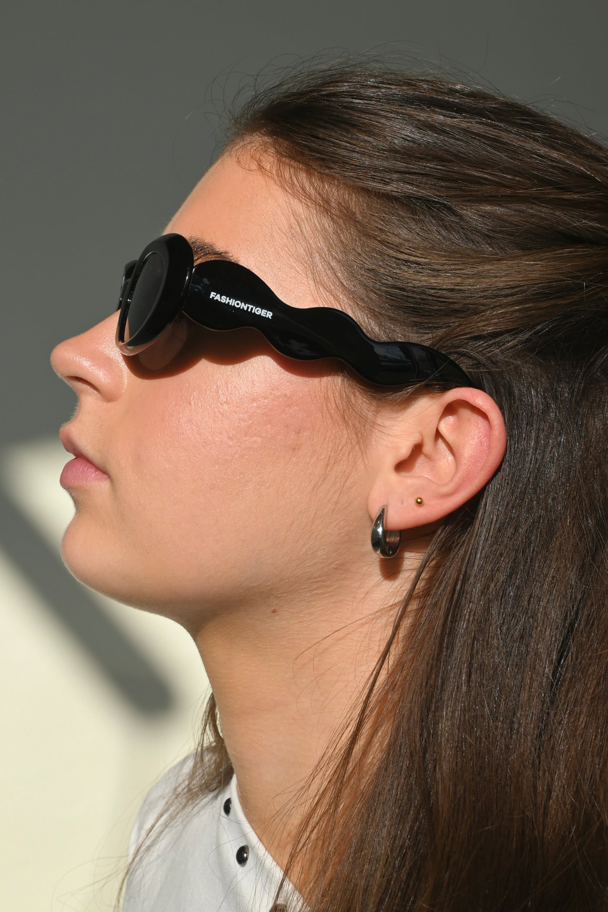 Wavy sunnies - zwart - Fashiontiger 3
