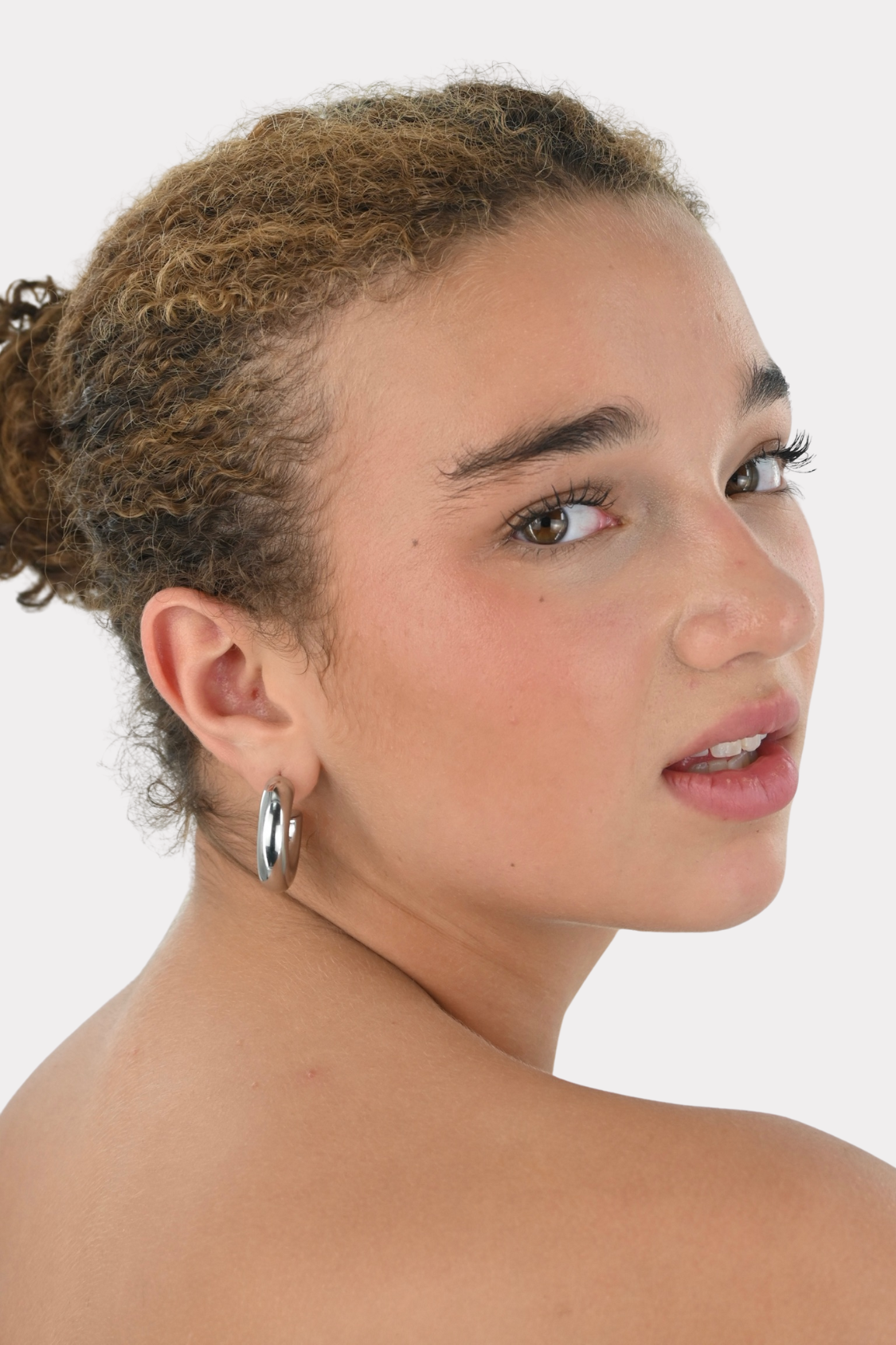 Whoops earrings - zilver 1