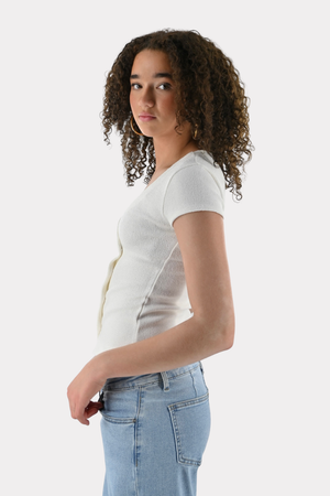 Wolly top d’été - blanc - Fashiontiger 10