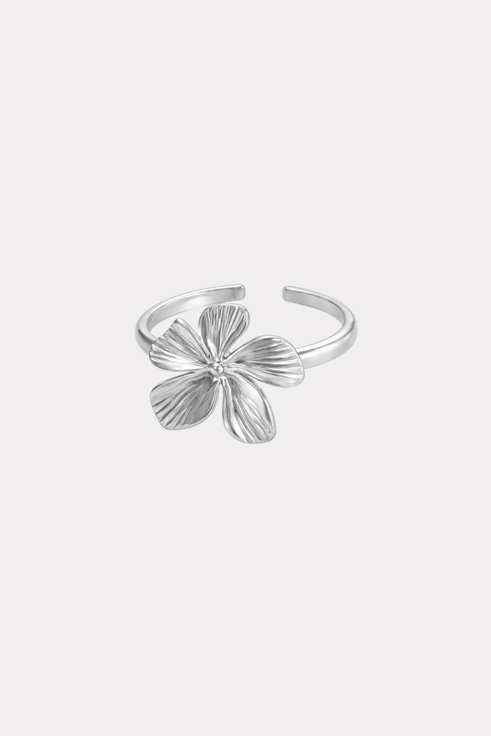 Little bloom ring - silver