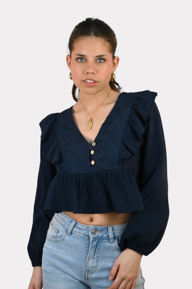 posy_blouse_navy_fashiontiger