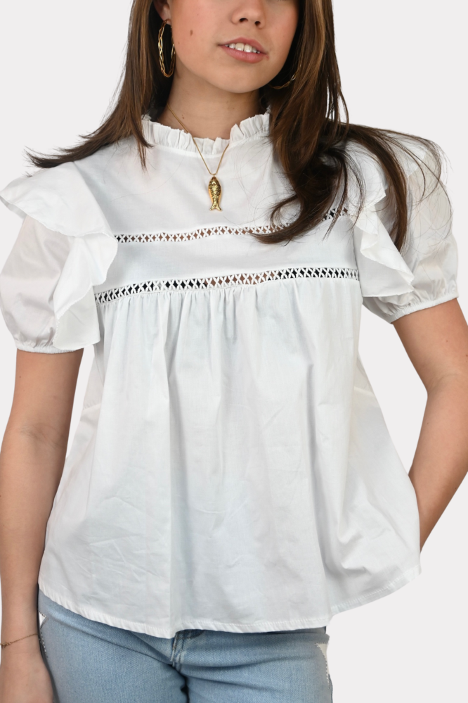 ruffle_blouse_short_sleeve_white_fashiontiger-1