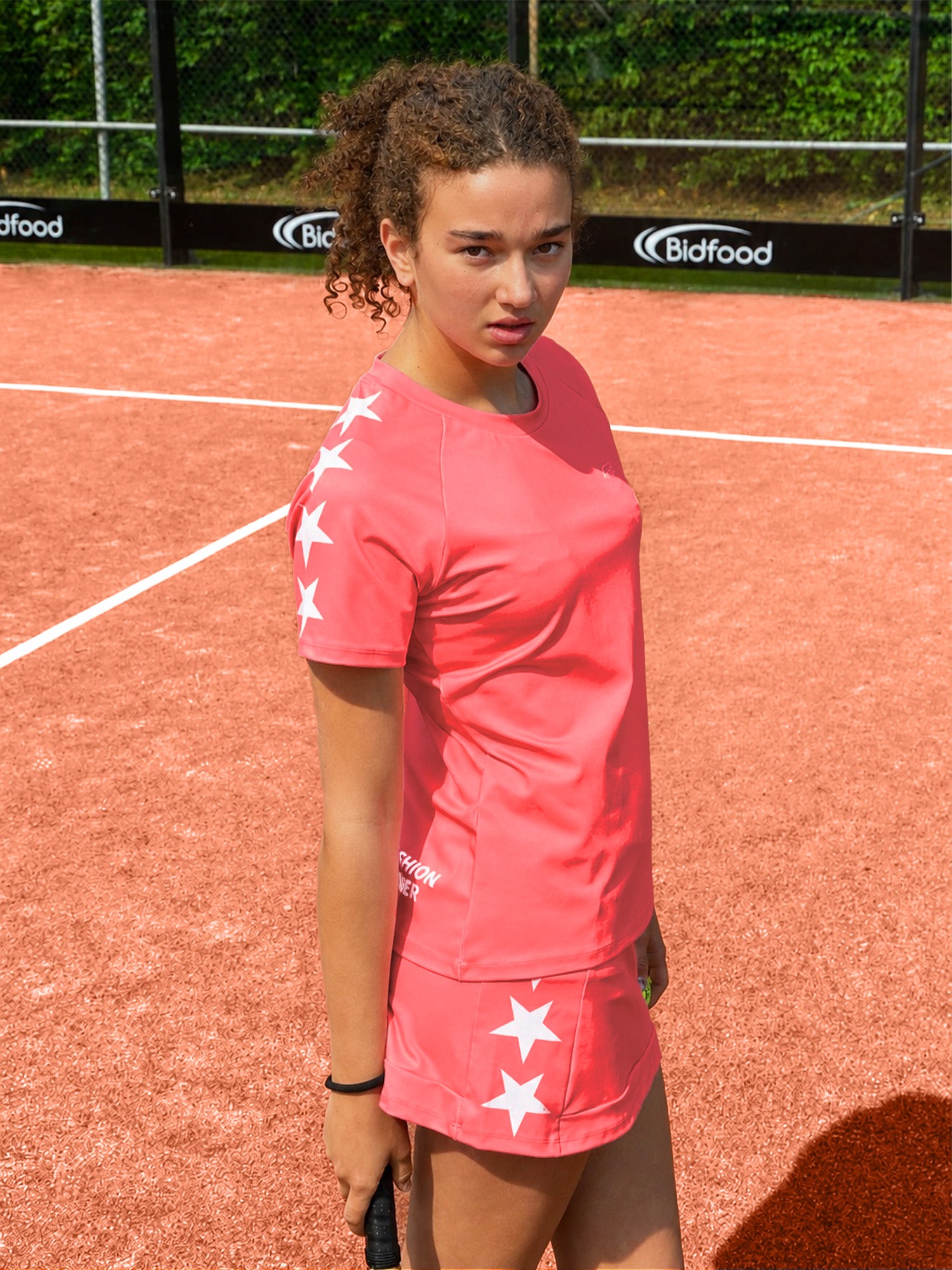 Jupe de sport Starry - corail